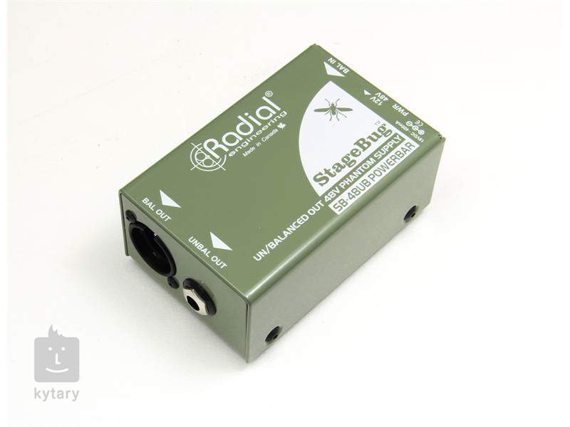 RADIAL ENGINEERING StageBug SB48 Phantom Phantom Power Supply