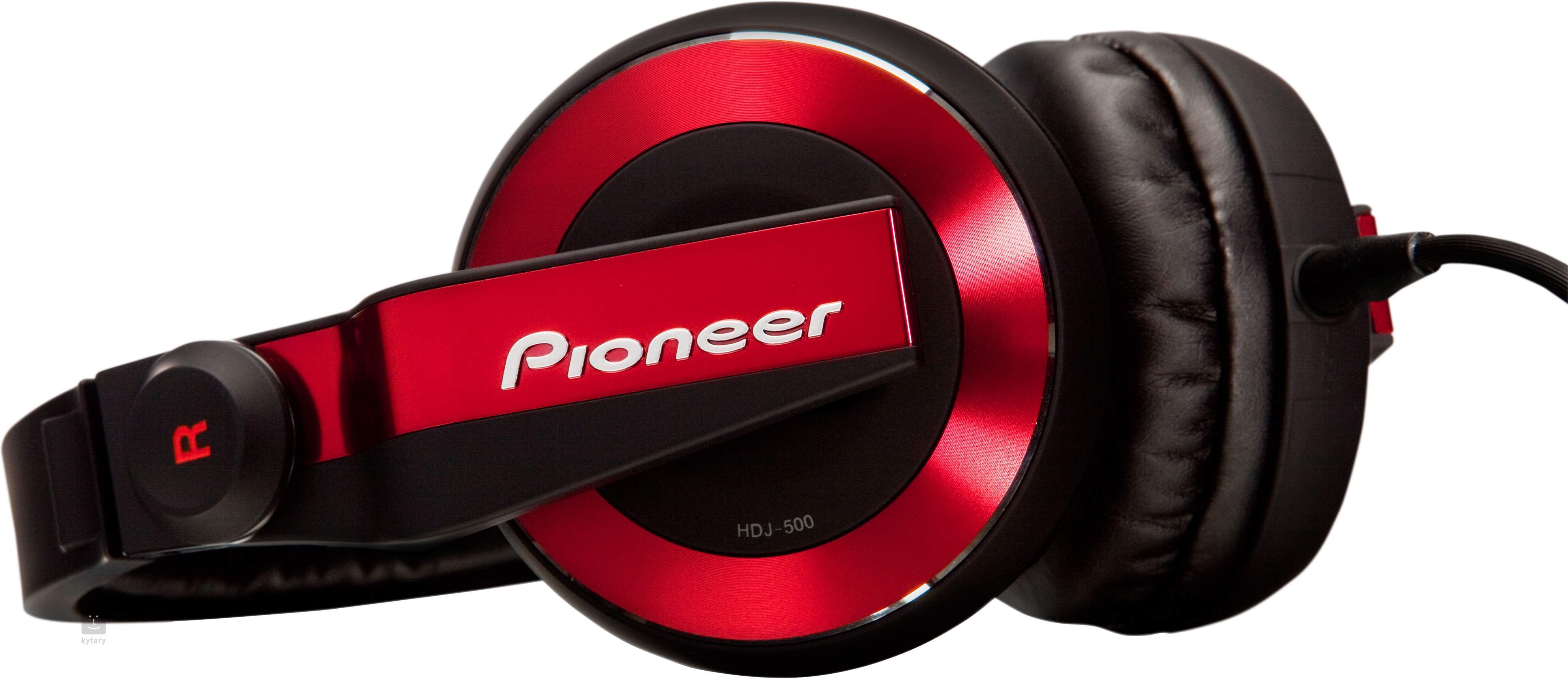 PIONEER DJ HDJ-500-R (rozbalené) DJ Headphones