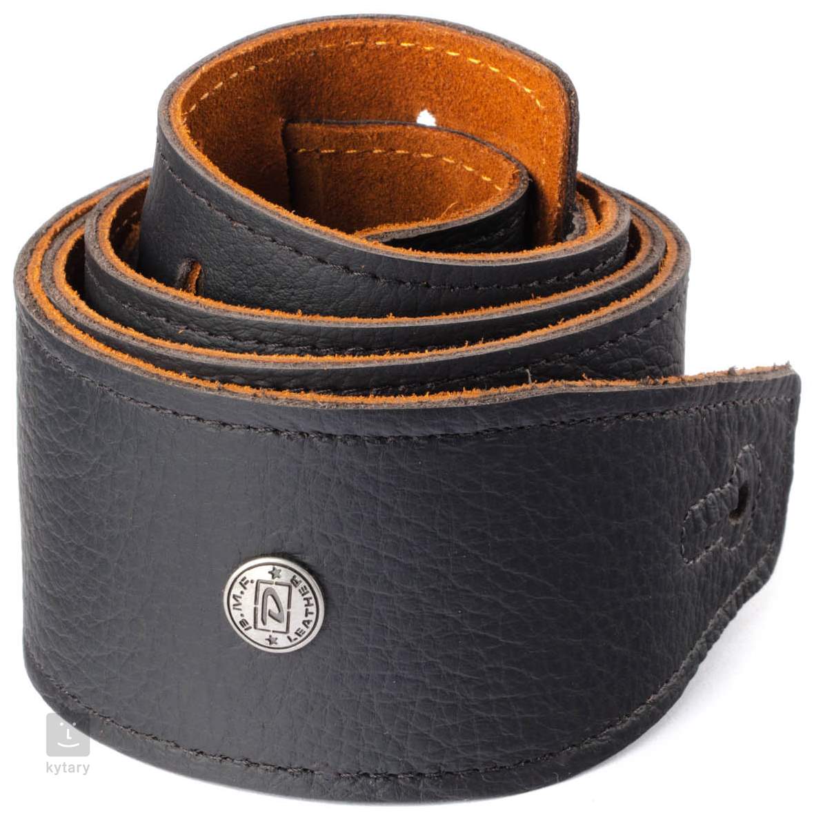 dunlop leather guitar strap