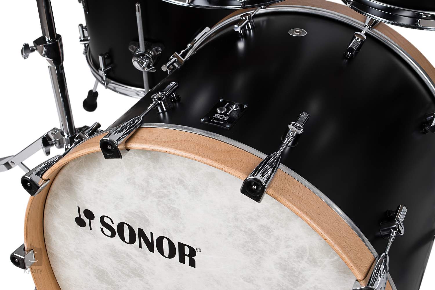 Sonor Sq1 Rock Set Gt Black Drum Kit Kytaryie