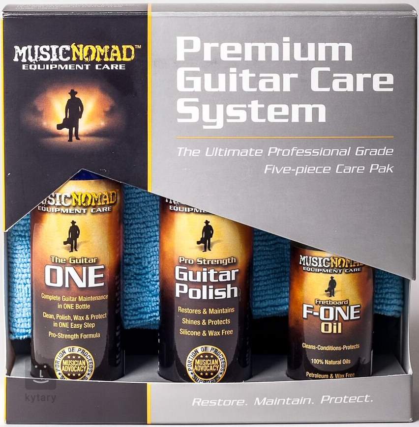 music nomad premium guitar care kit