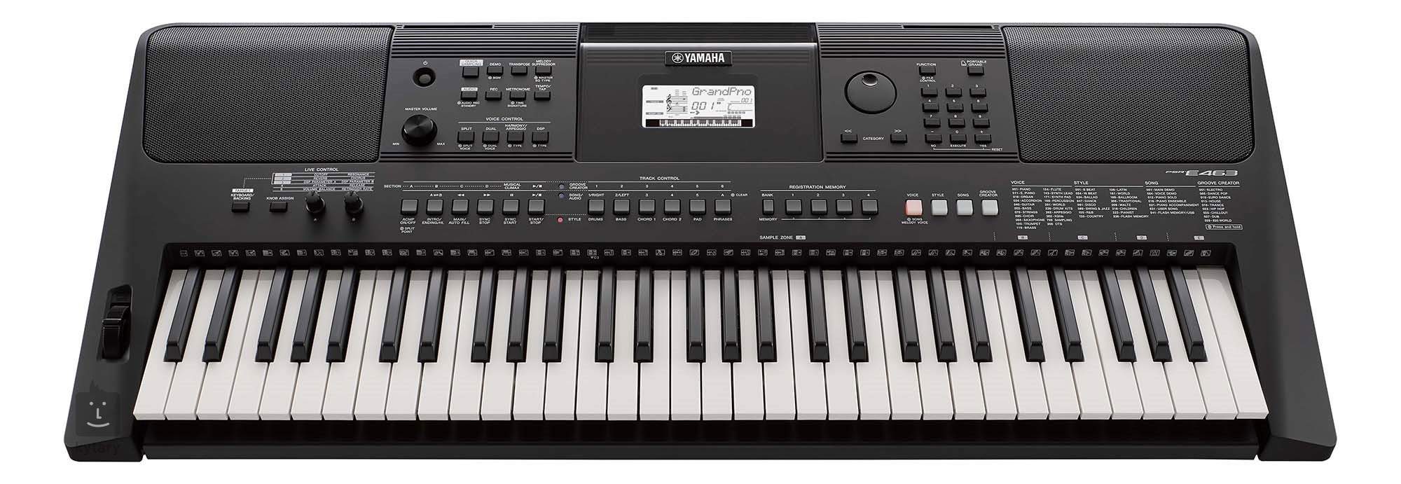 yamaha psr e463 touch sensitivity