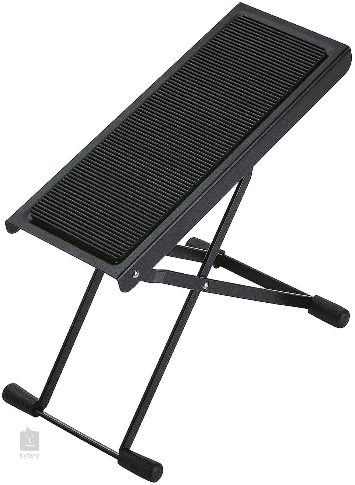 K&M Guitar Footrest Black Guitar Foot Rest