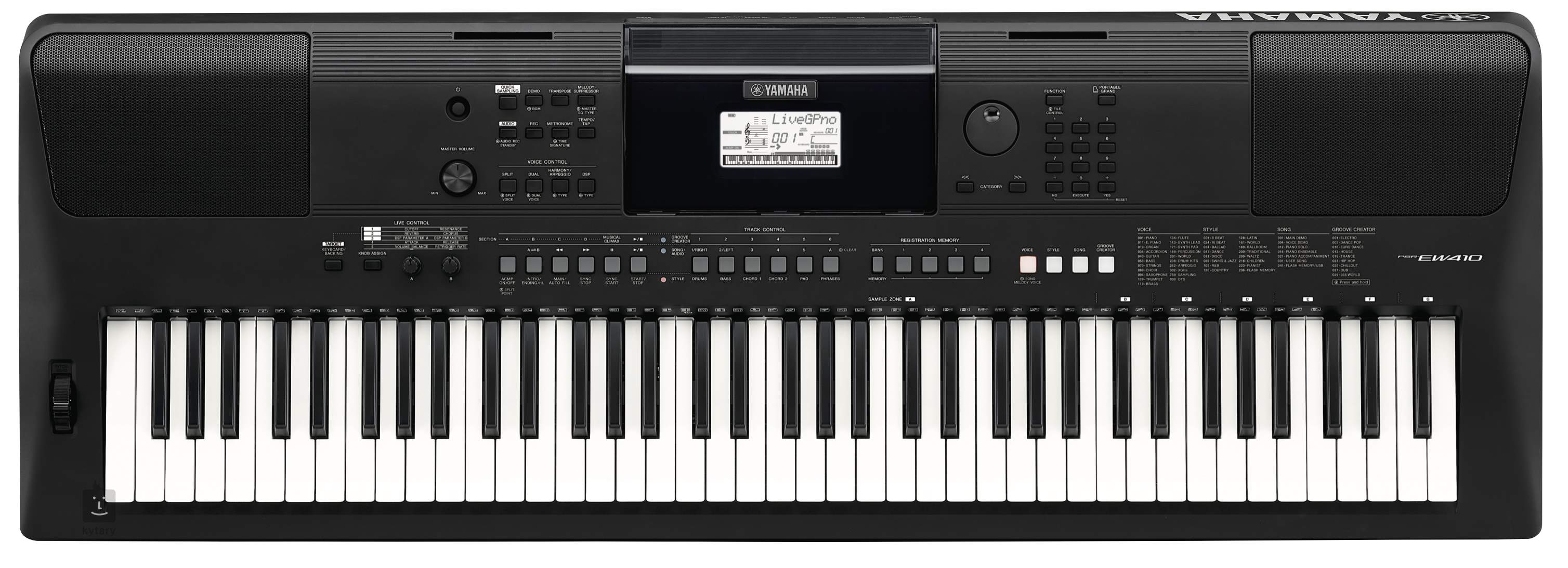 yamaha psr ew410 youtube