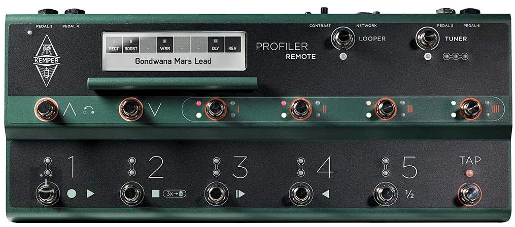 KEMPER Profiler PowerRack Profiler Remote Guitar Multi-Effect