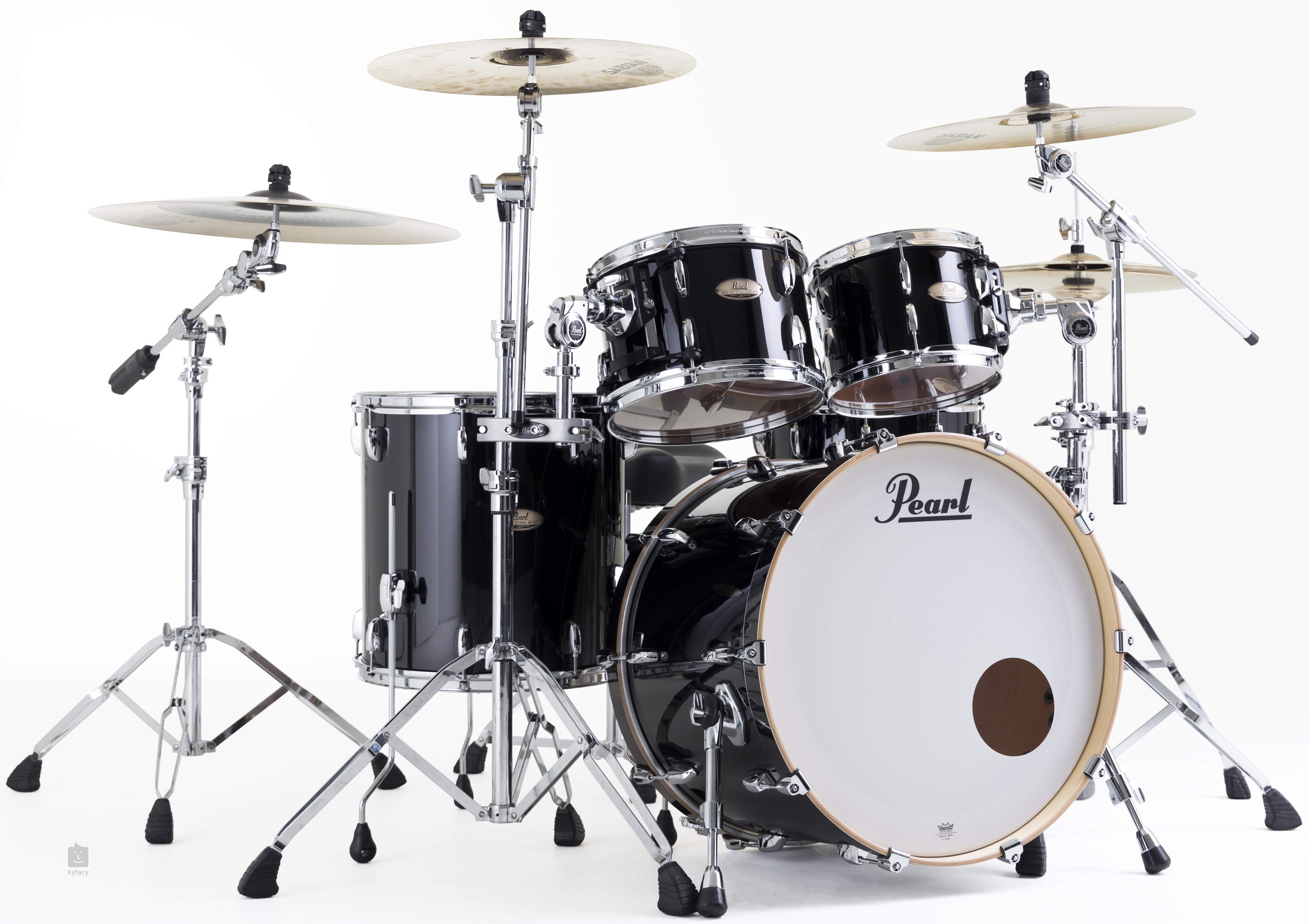 PEARL Session Studio Select Piano Black Drum Kit