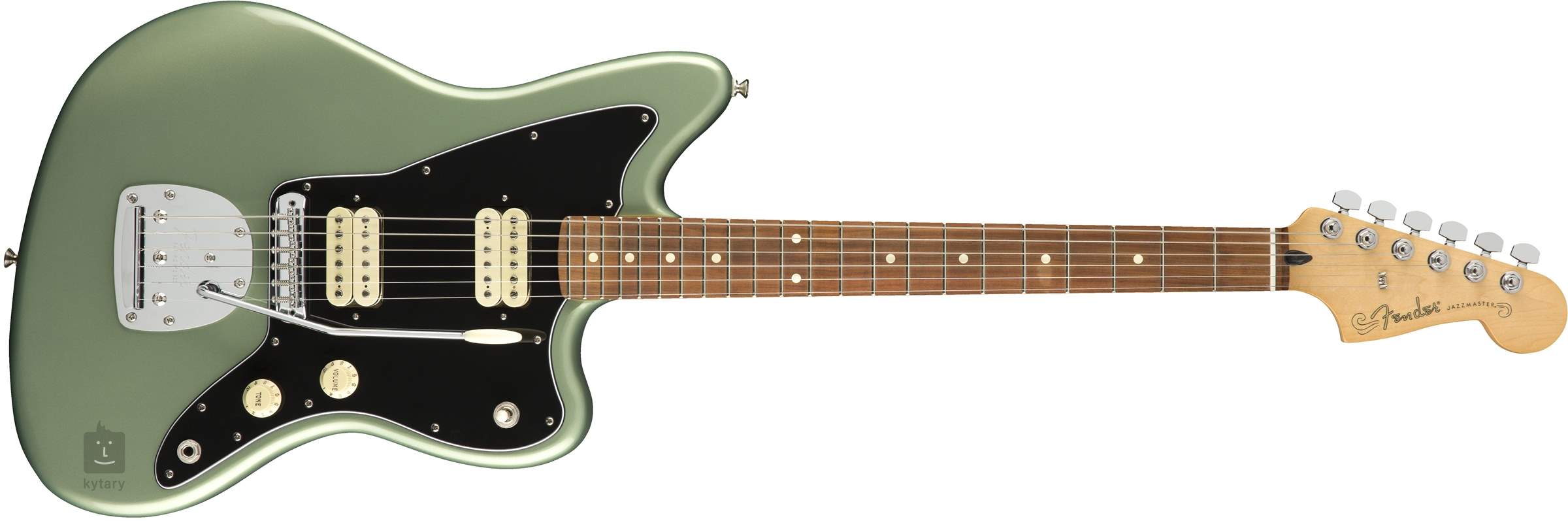 fender player jazzmaster green