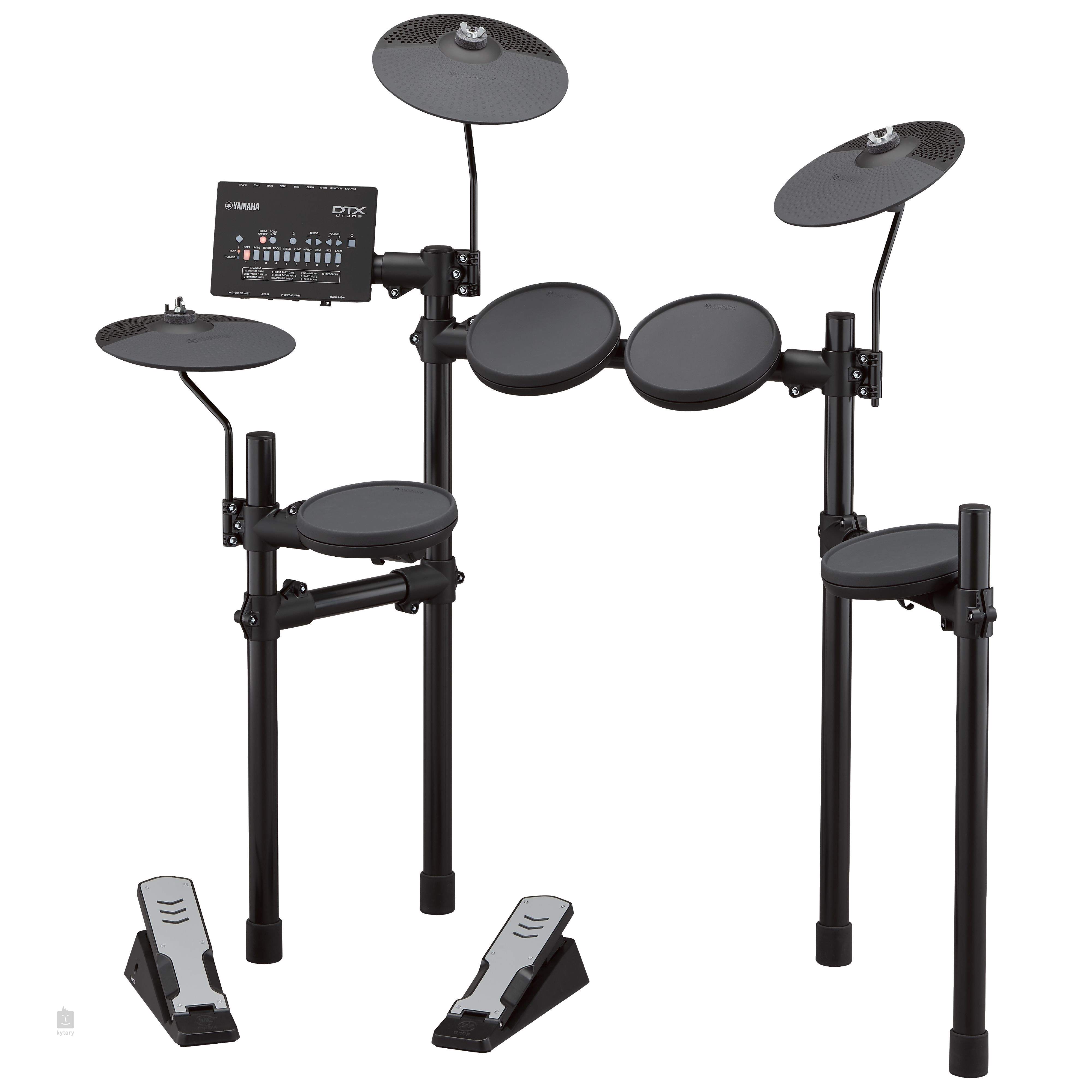 ヤマハ YAMAHA 電子ドラムセット ドラム椅子付属 DTX402KS リアルで上質なドラムサウンド 10種類の練習機能搭載 アプリを使っ