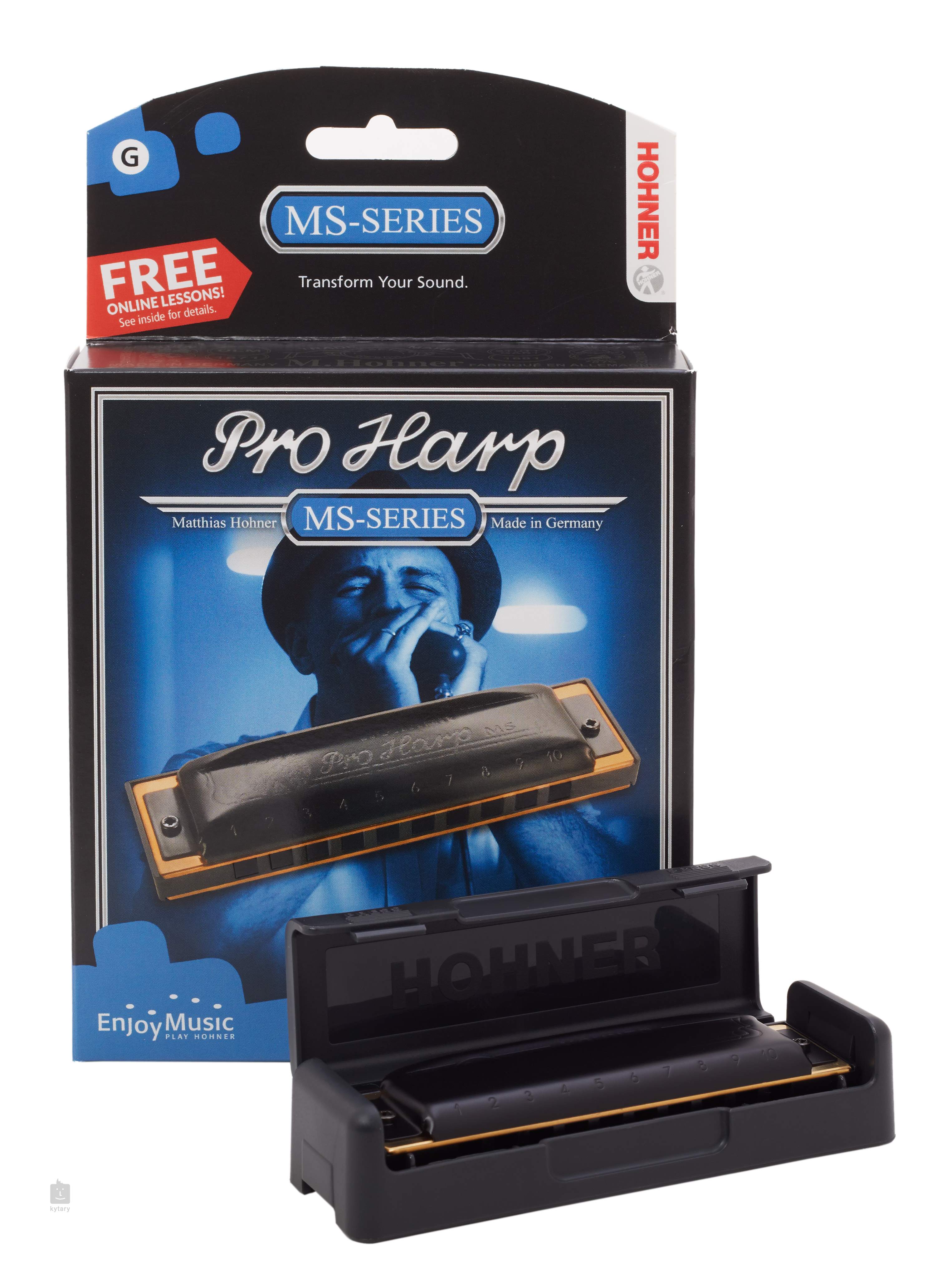 HOHNER Pro Harp C-major (opened) Harmonica | Kytary.ie