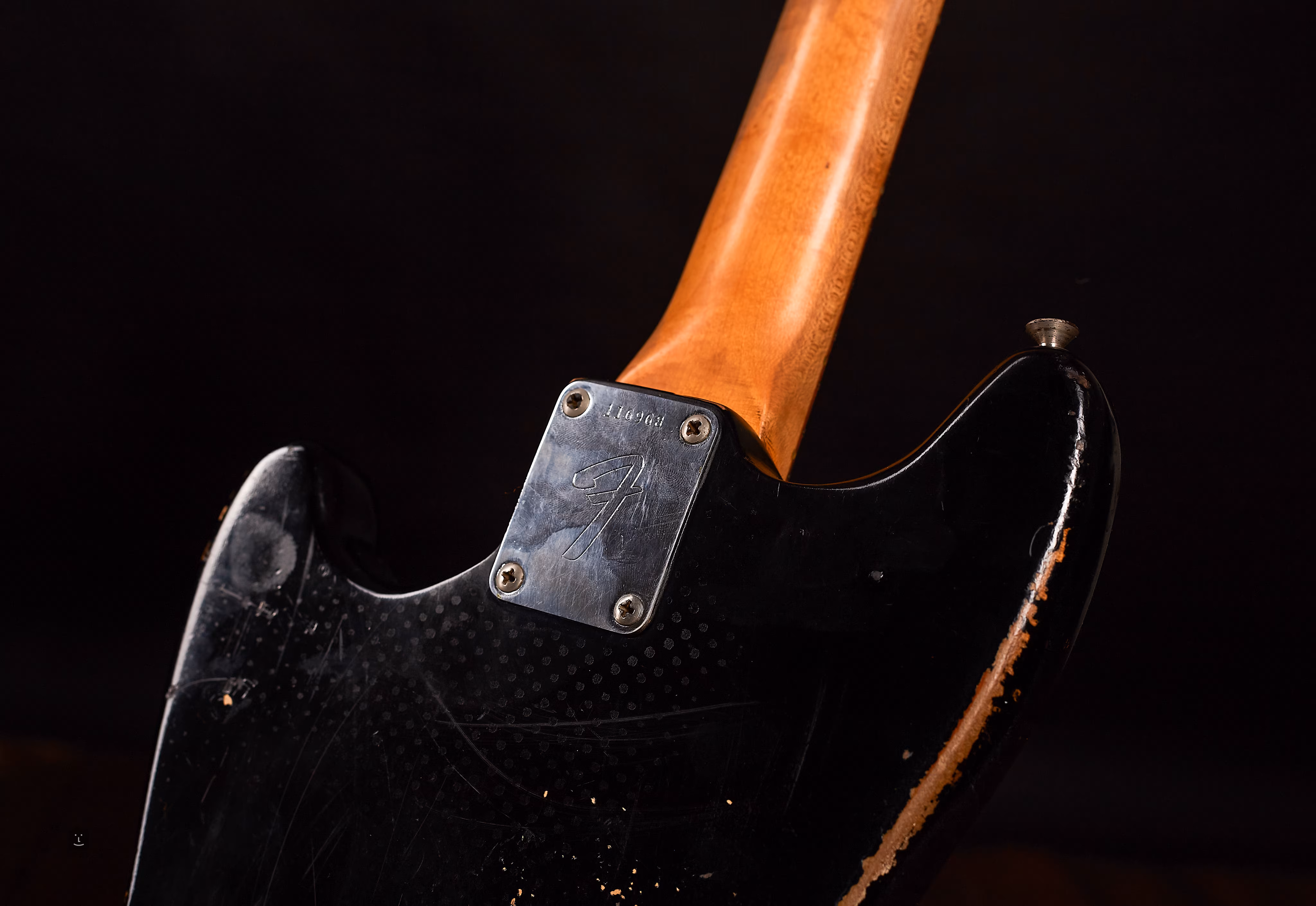 FENDER 1966 Mustang Nitro Body Refinish Electric Guitar