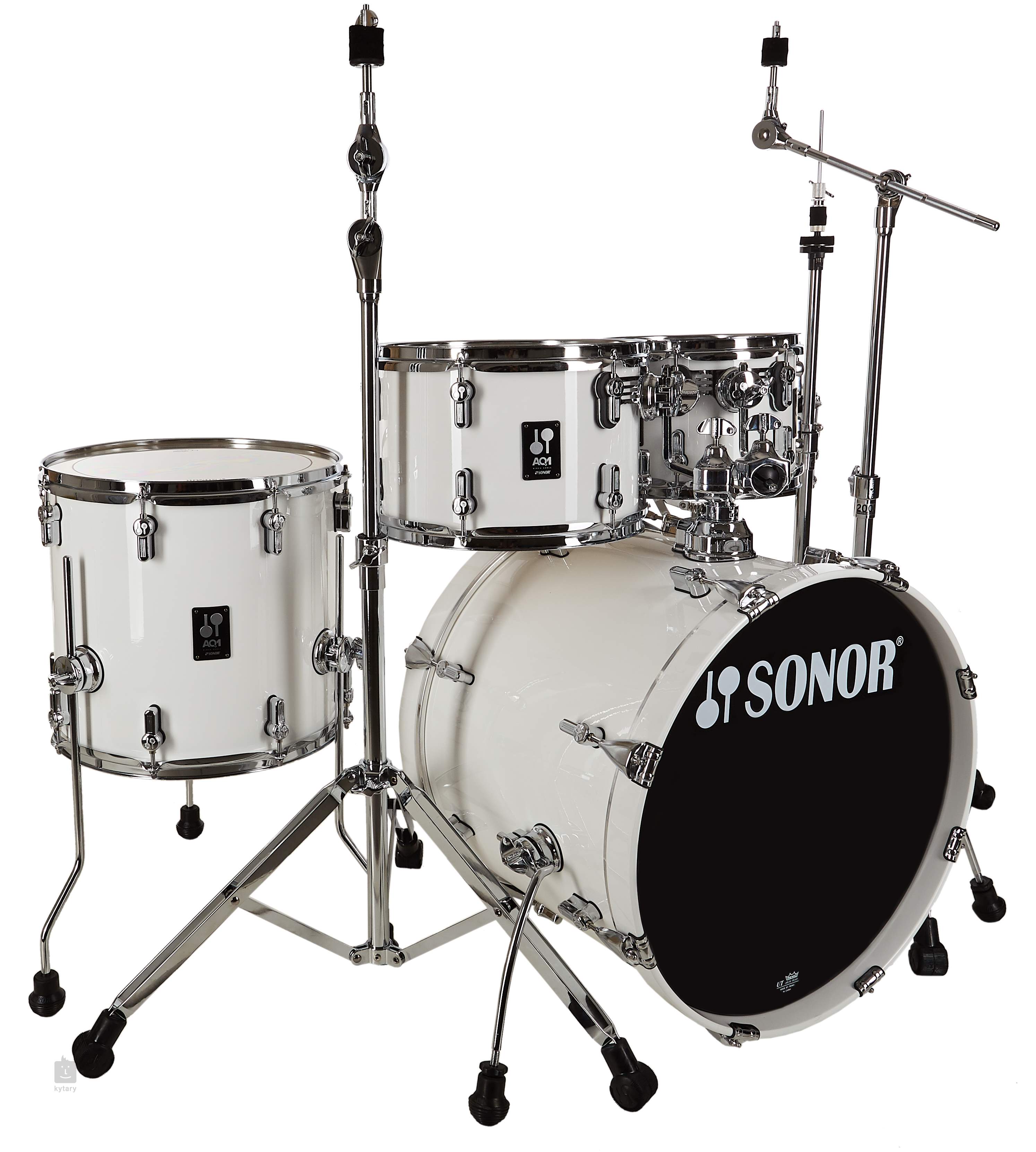 SONOR AQ1 Piano White Studio Set Drum Kit