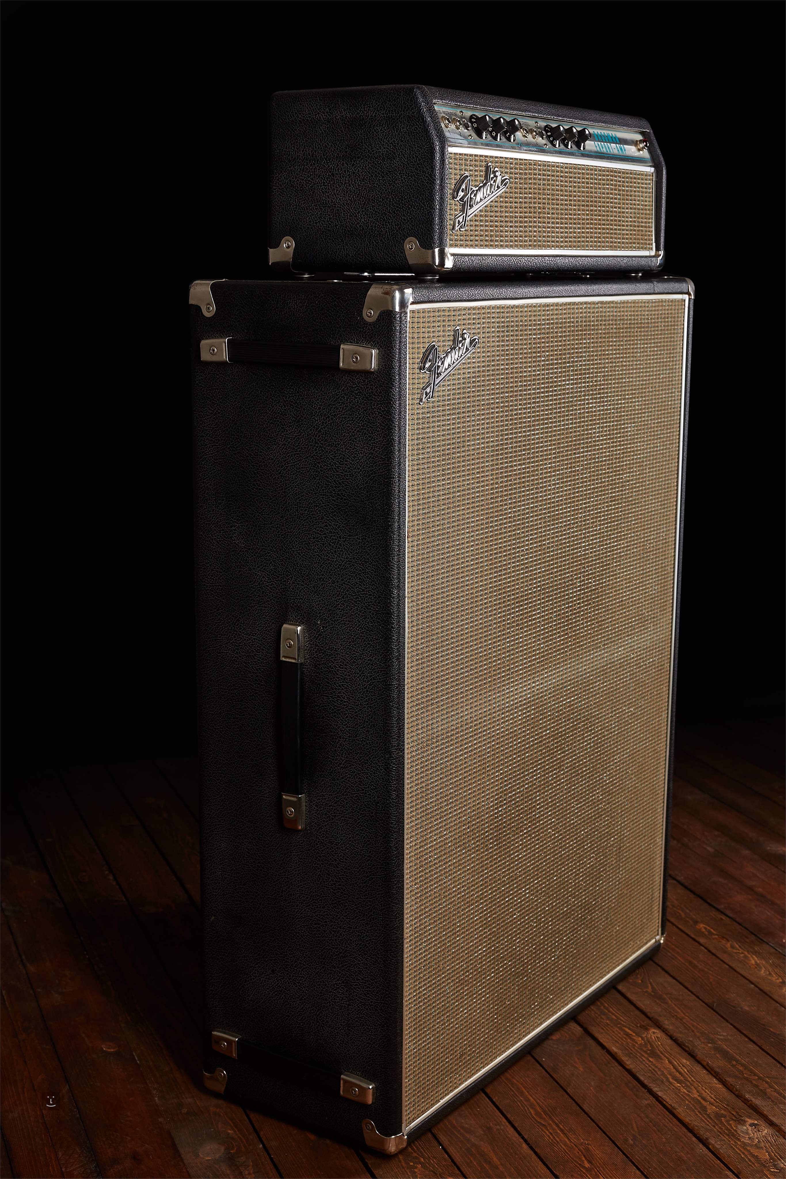 FENDER 1969 Bassman Export Amp + 2x15" "Drip Edge"! Tube Bass