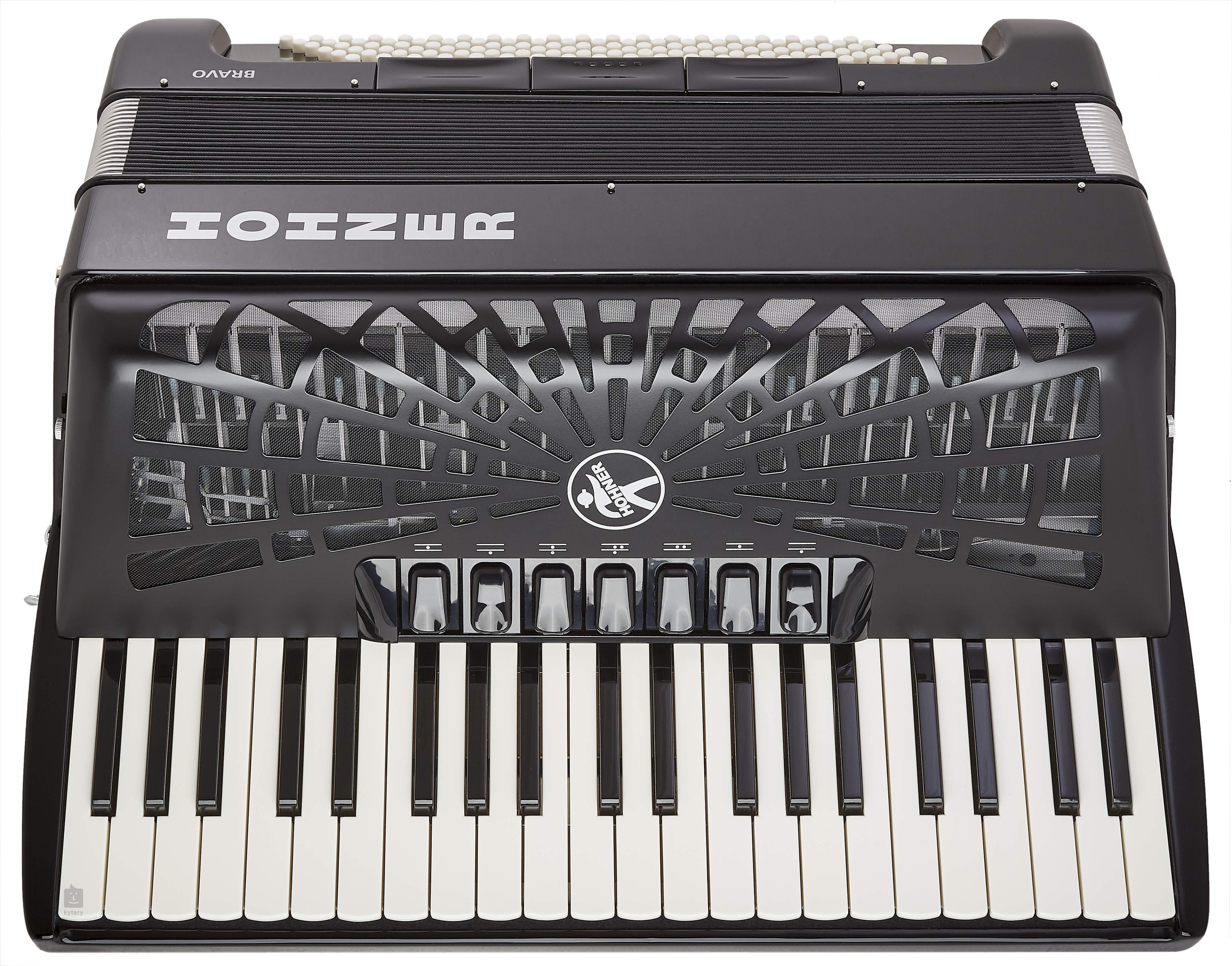 HOHNER Bravo III 120 black Silent Key Piano Accordion