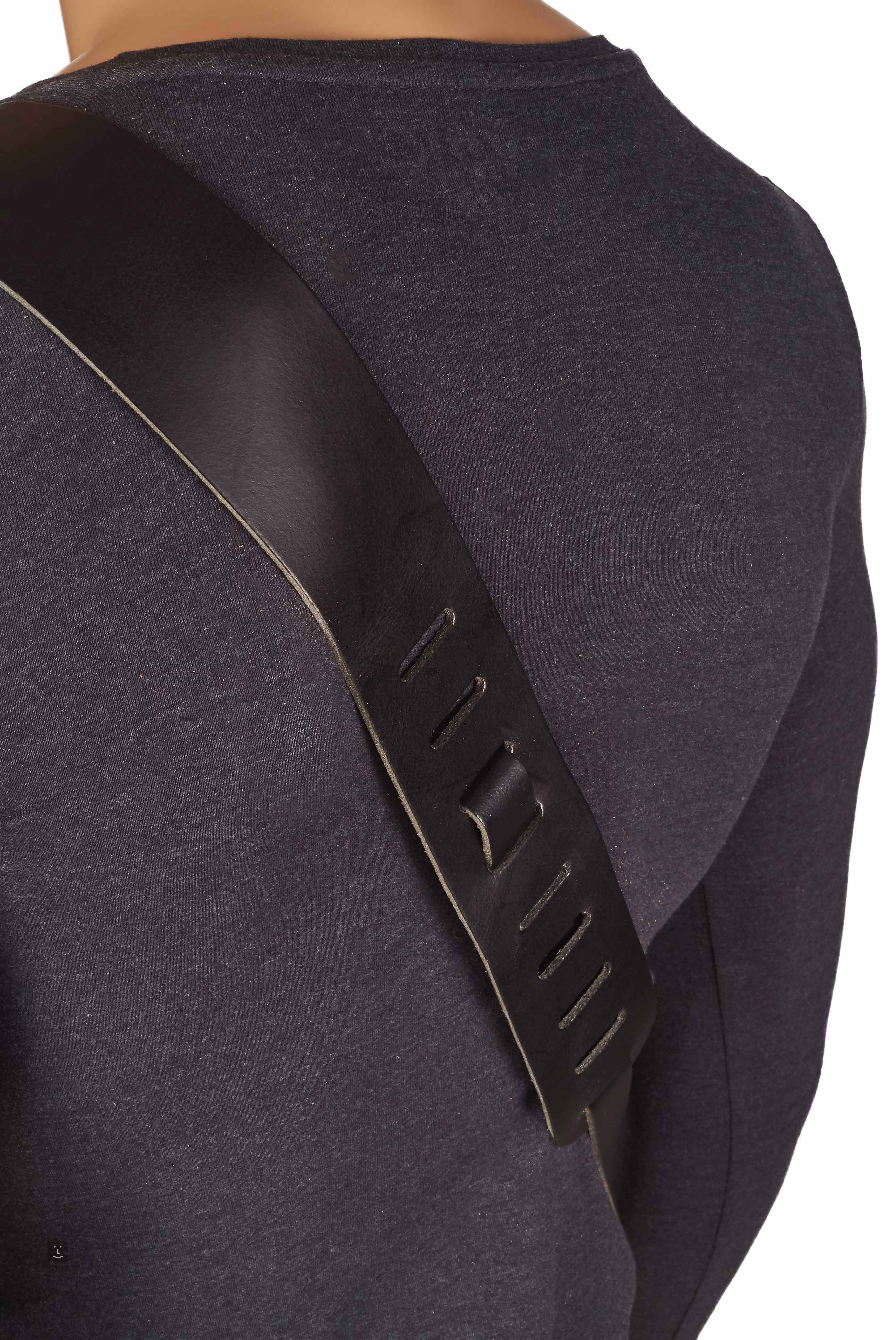 GODIN Standard Leather Black Guitar Strap