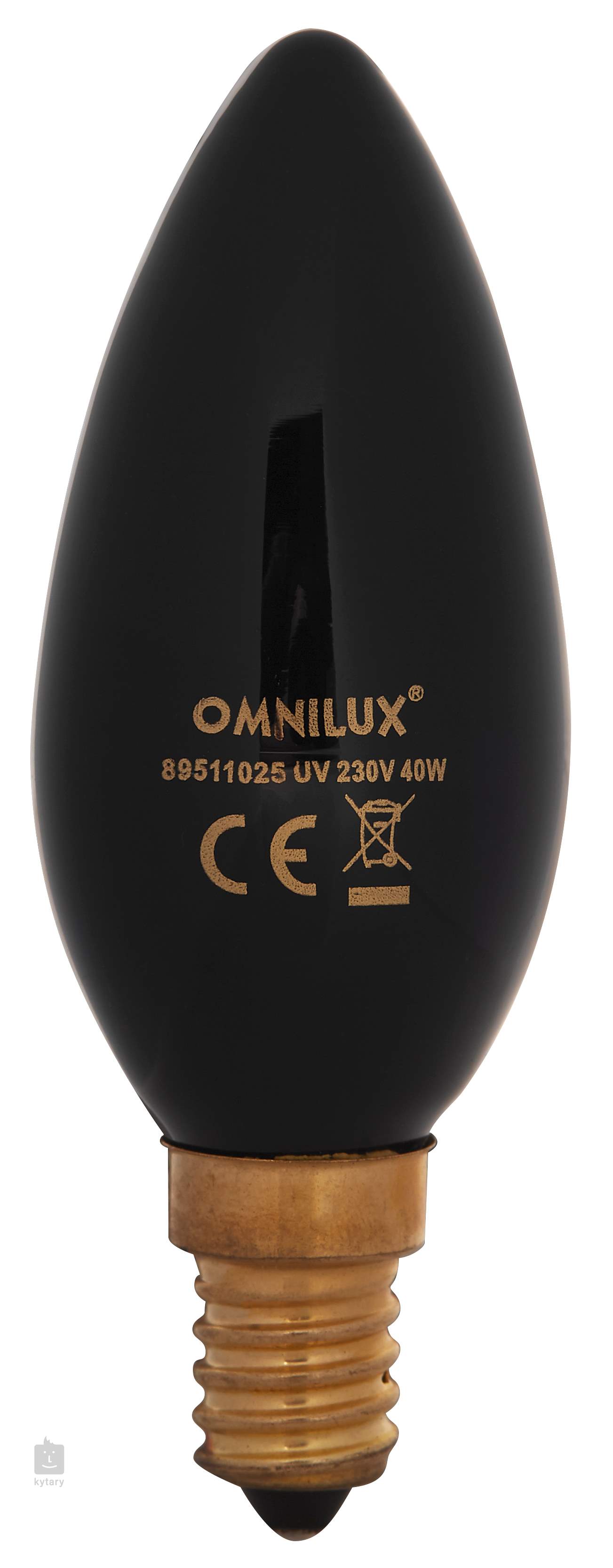 Merchandiser Jabeth Wilson provincie OMNILUX UV 230V/40W E14 C35 UV Light Source