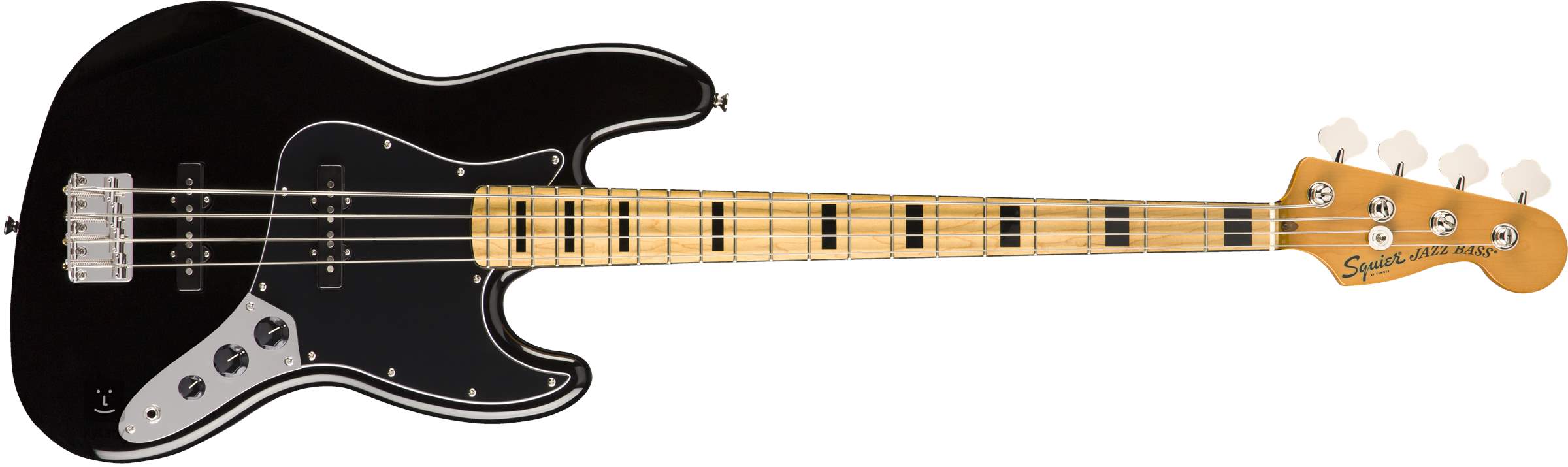 fender sq cv 70s jazz bass mn bk