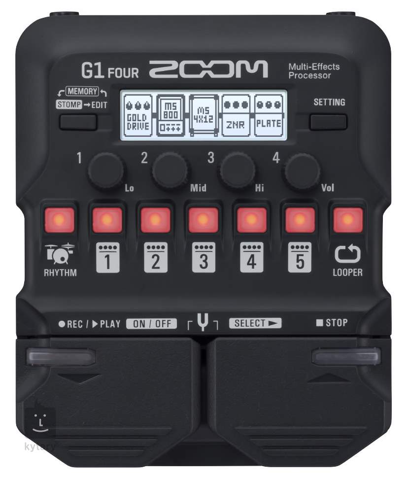 zoom g1 four distortion