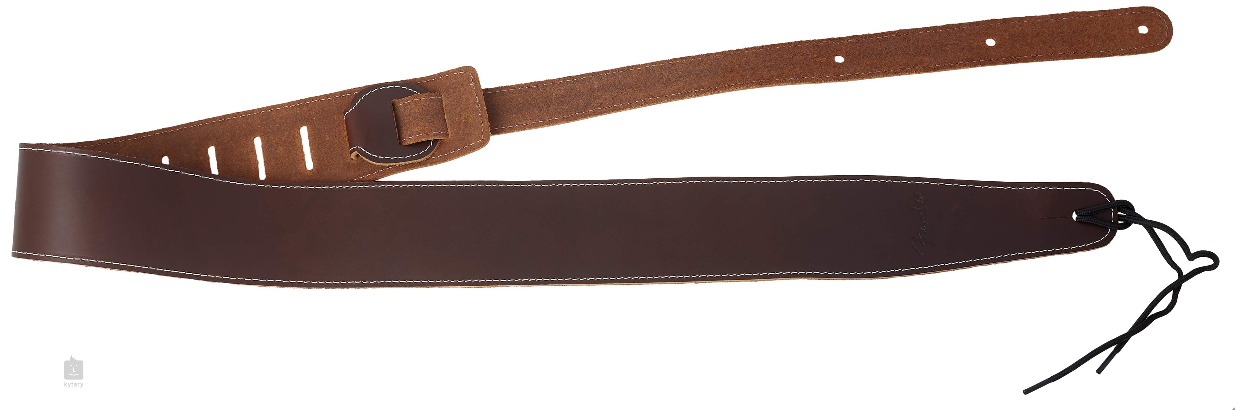 FENDER BrokenIn Leather Strap Brown (used) Guitar Strap