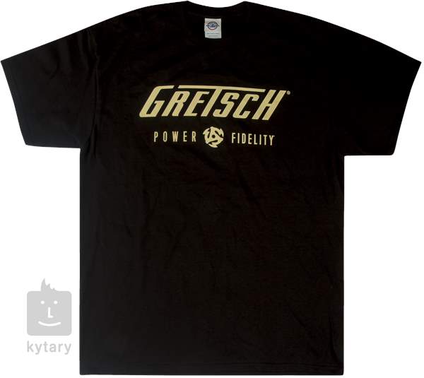 L Gretsch "That Great Gretsch Sound" T-Shirt Black 