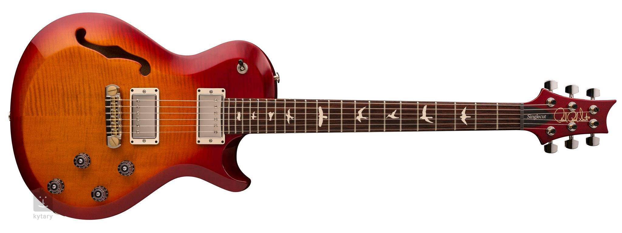 prs singlecut semi hollow body