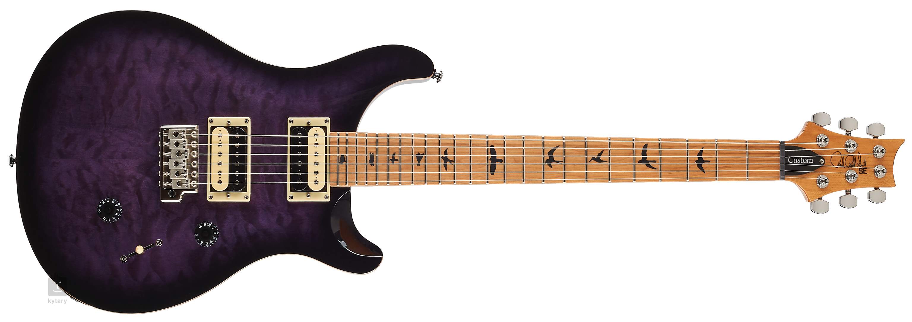 prs se custom 24 violet