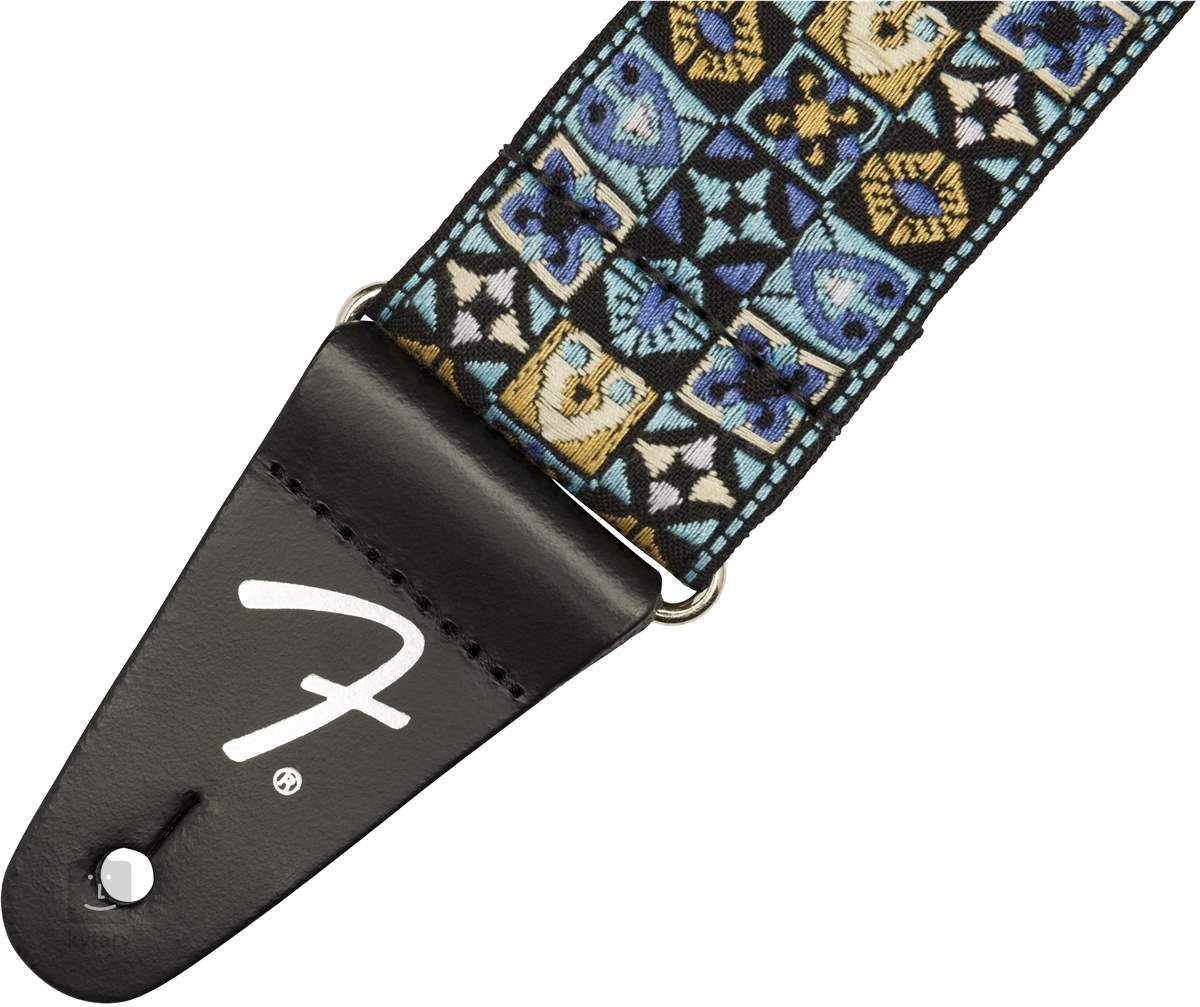 fender strap blue