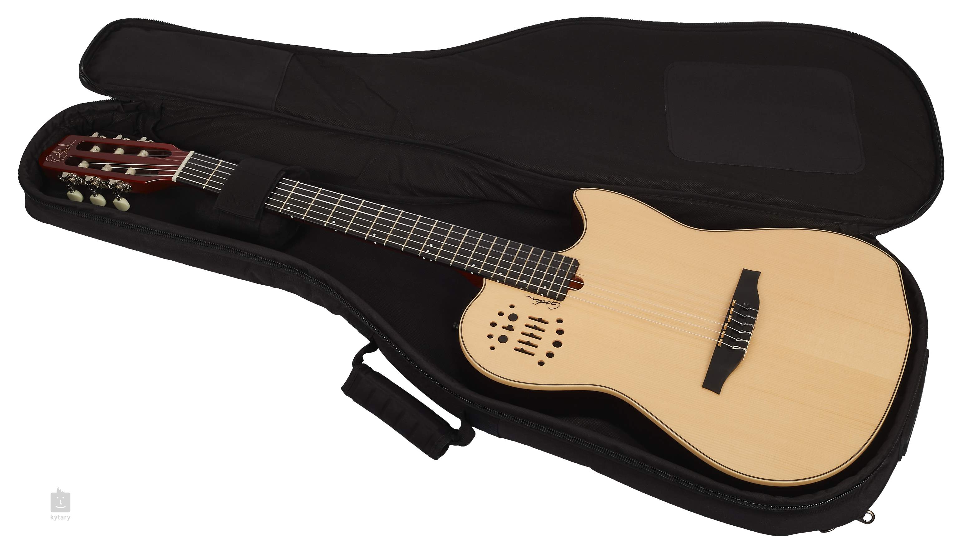 Derfor Ko Forskel GODIN Multiac Nylon SA Natural HG Electro-Acoustic Midi Guitar
