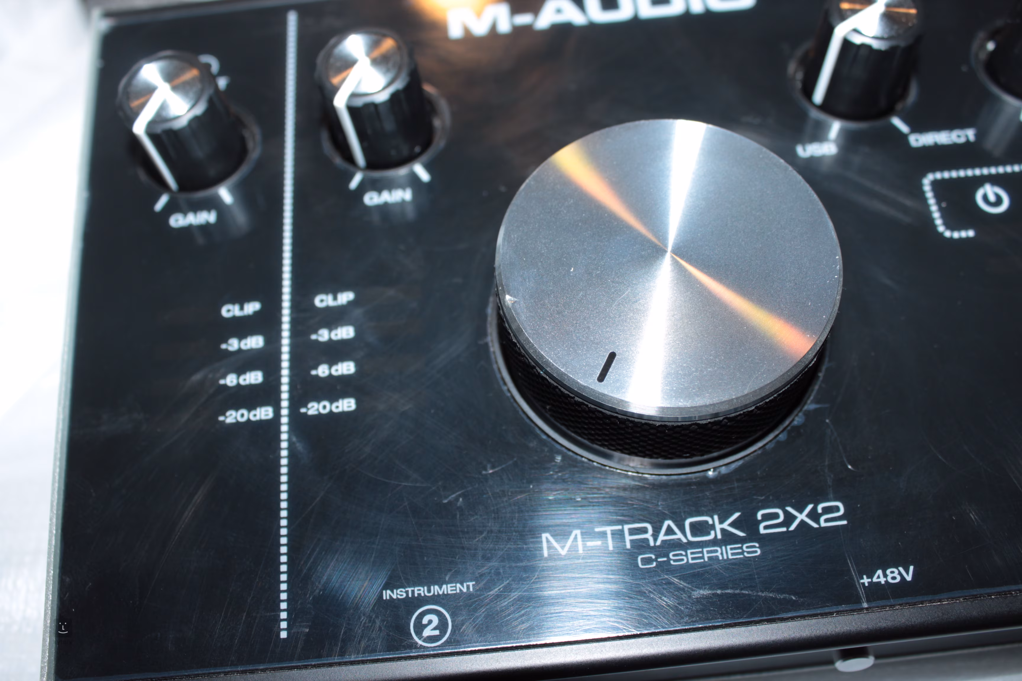 m-audio m-track c-series 2x2 usb audio interface