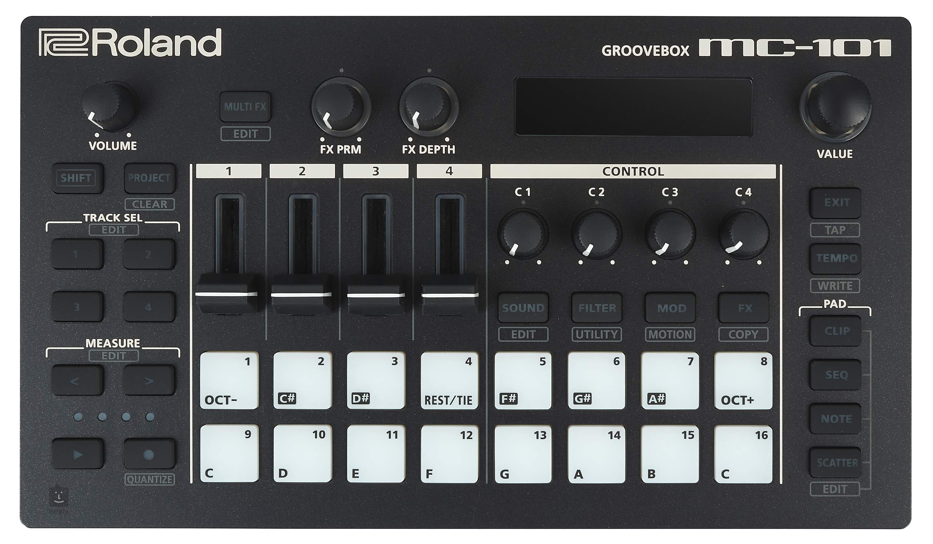 ROLAND MC-101 (opened) Groovebox