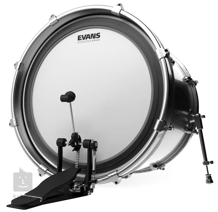 EVANS 22" EMAD Coated Bass Drum Head