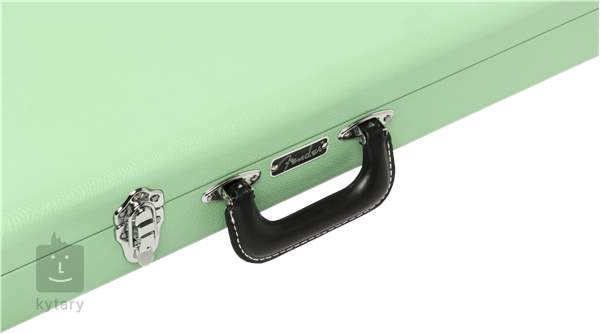 green guitar case