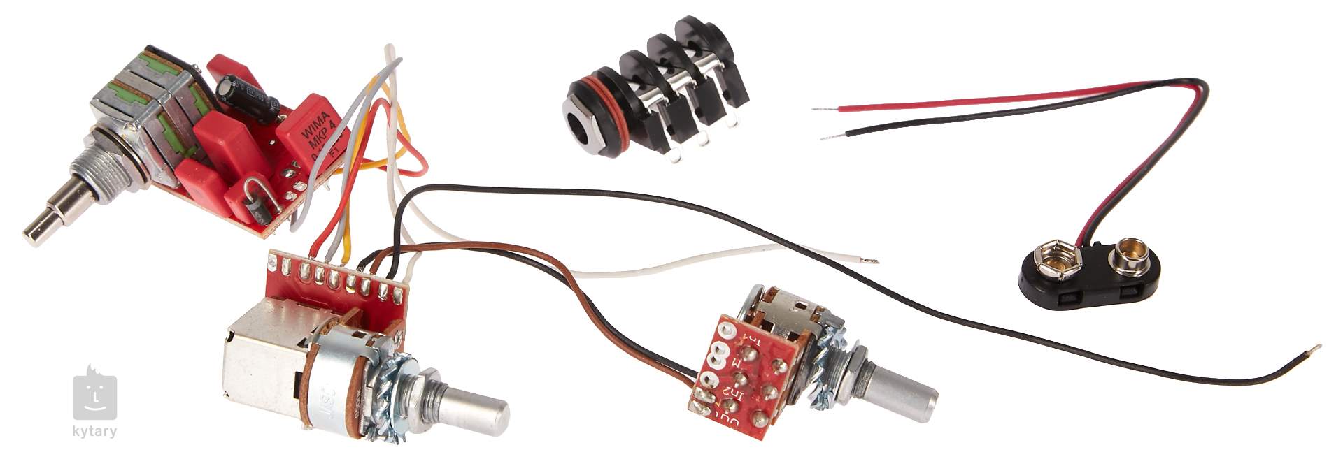 GLOCKENKLANG Onboard Preamp 2band stacked Powered Electronics for Bass