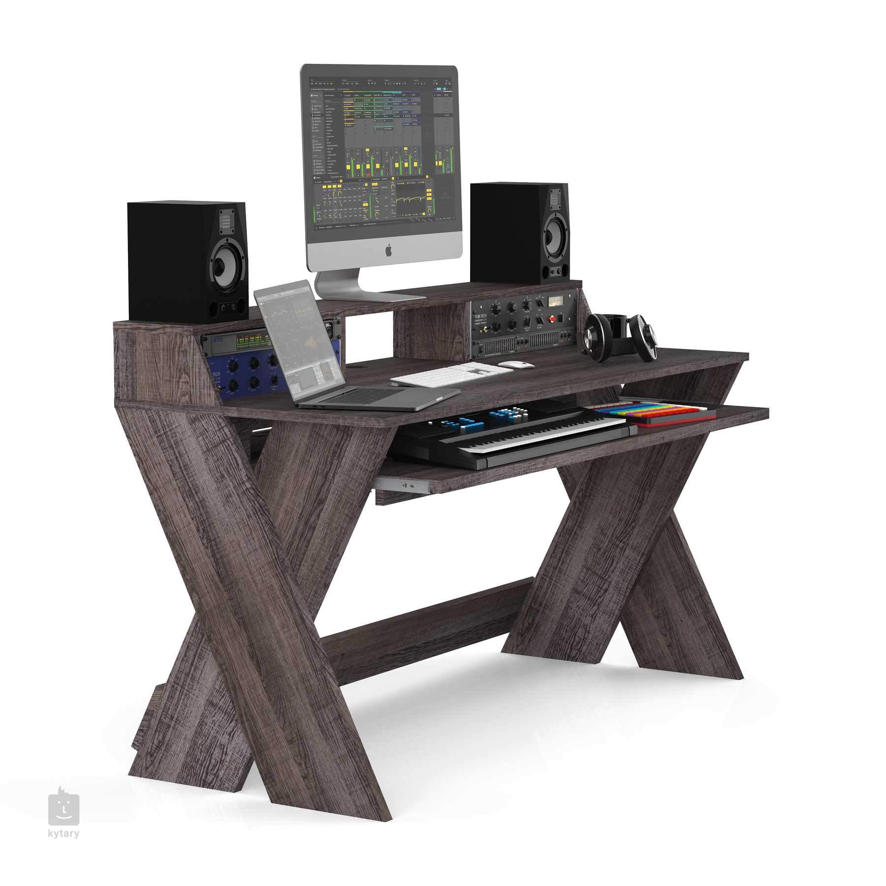 walnut studio desk