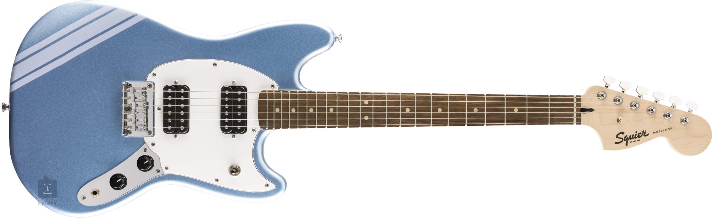 squier mustang competition blue