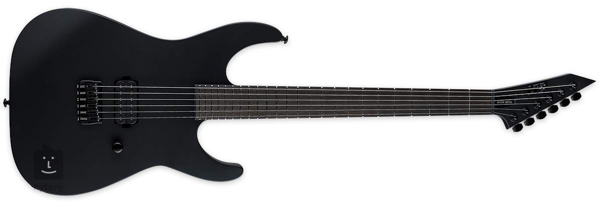 ltd black guitar