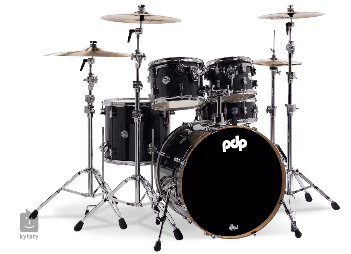 PDP Concept Maple CM5 Ebony Stain Drum Kit