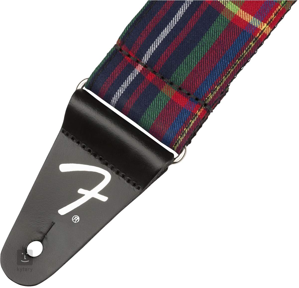 plaid guitar strap