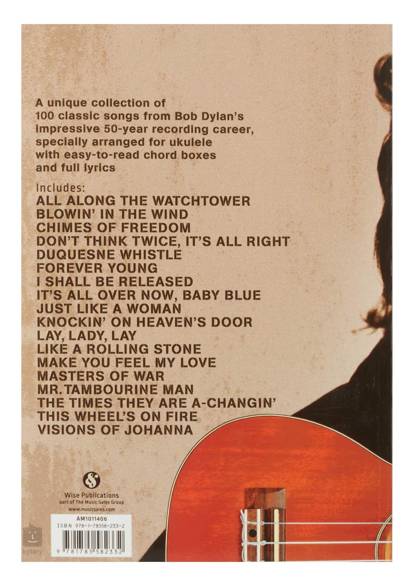 Ms Bob Dylan Ukulele Chord Songbook Songbook