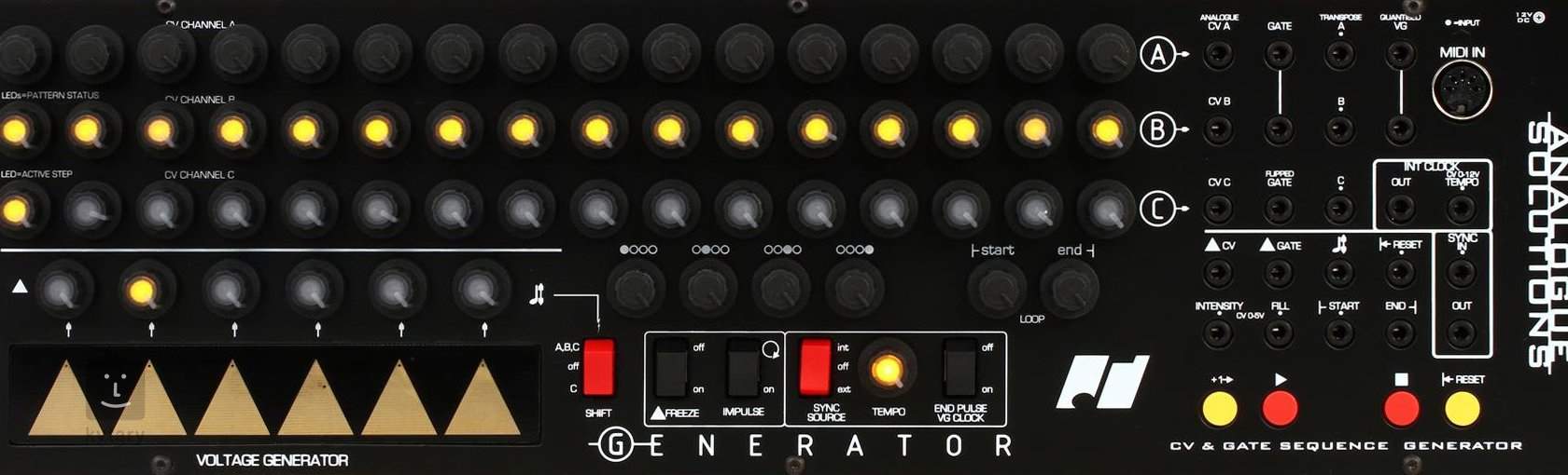 ANALOGUE SOLUTIONS Generator Step Sequencer