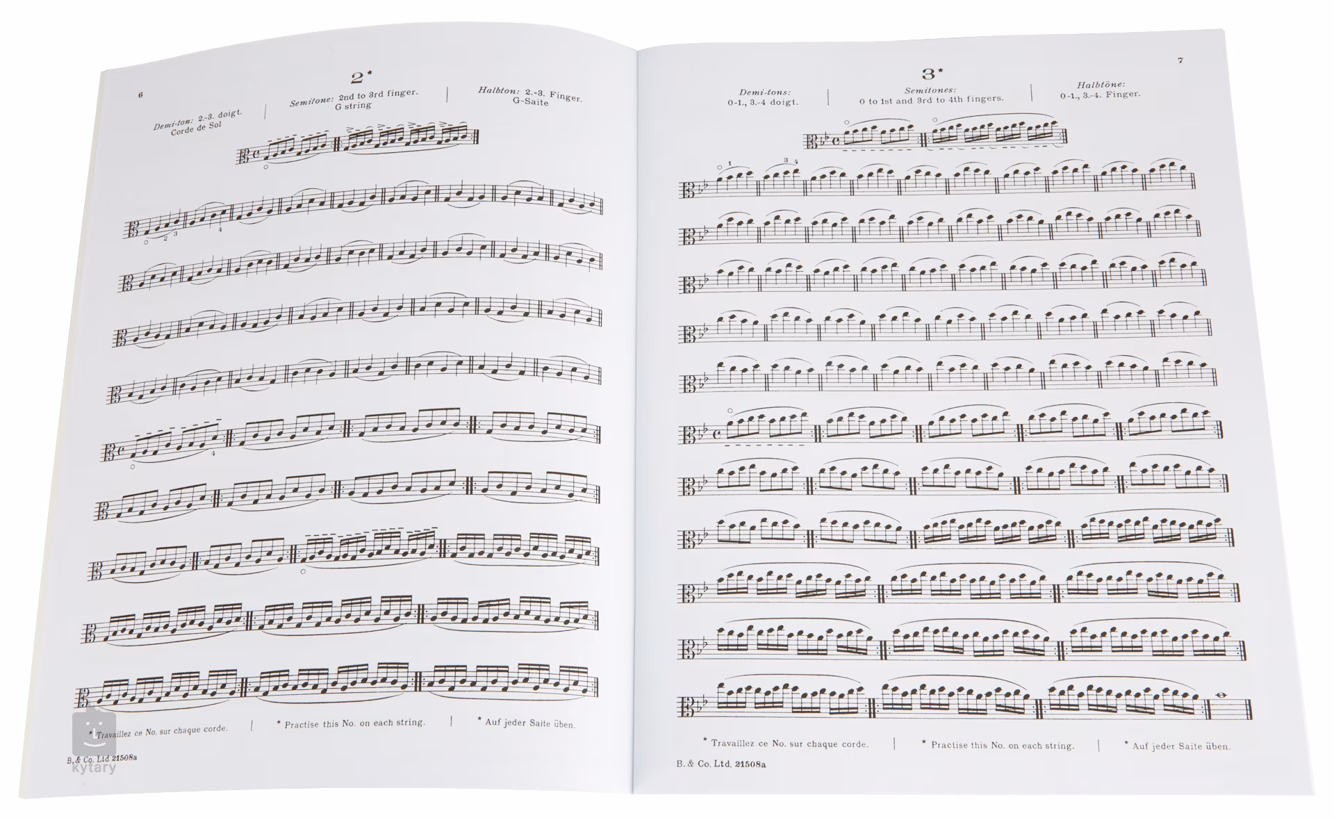 MS Sevcik Viola Studies School Of Technique Part 1 Viola Method Book