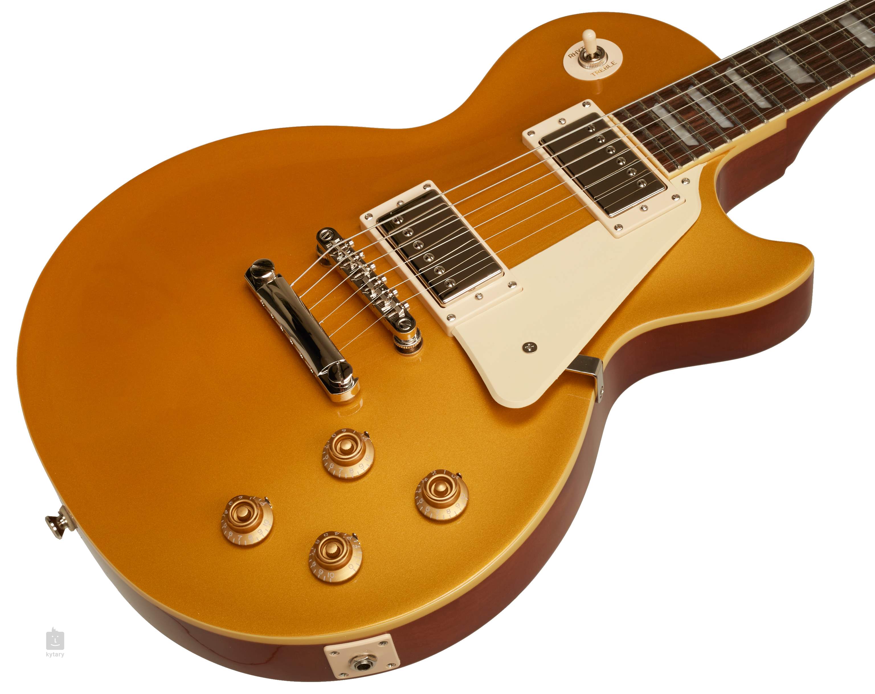 EPIPHONE Les Paul Standard 50s Metallic Gold (opened)