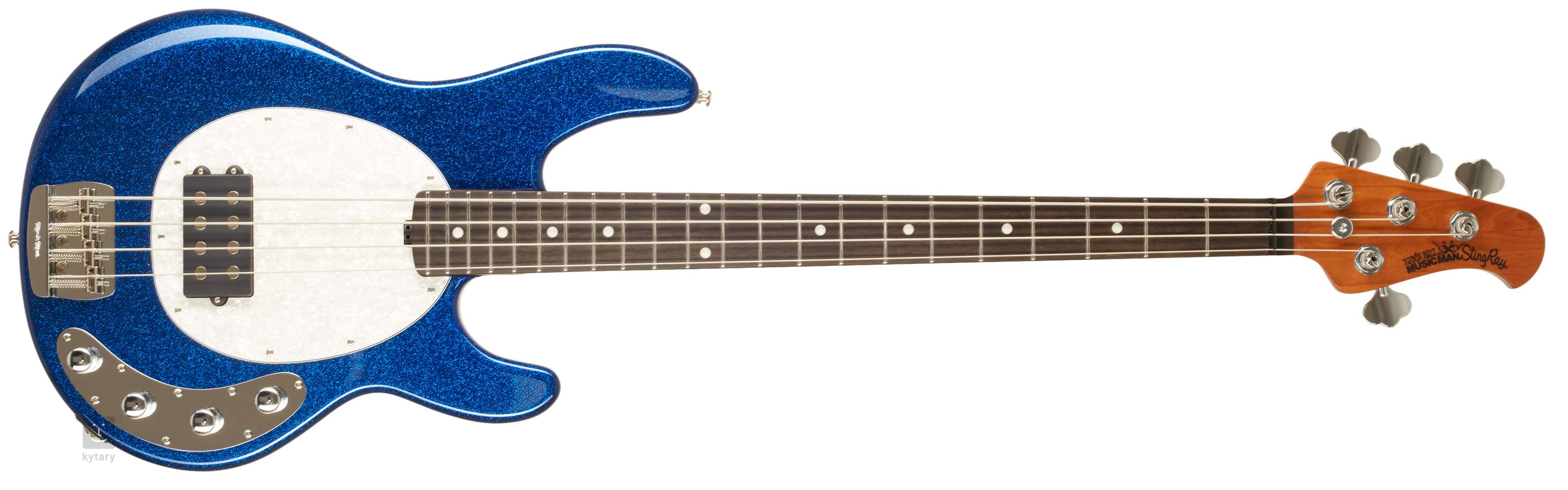 music man stingray blue