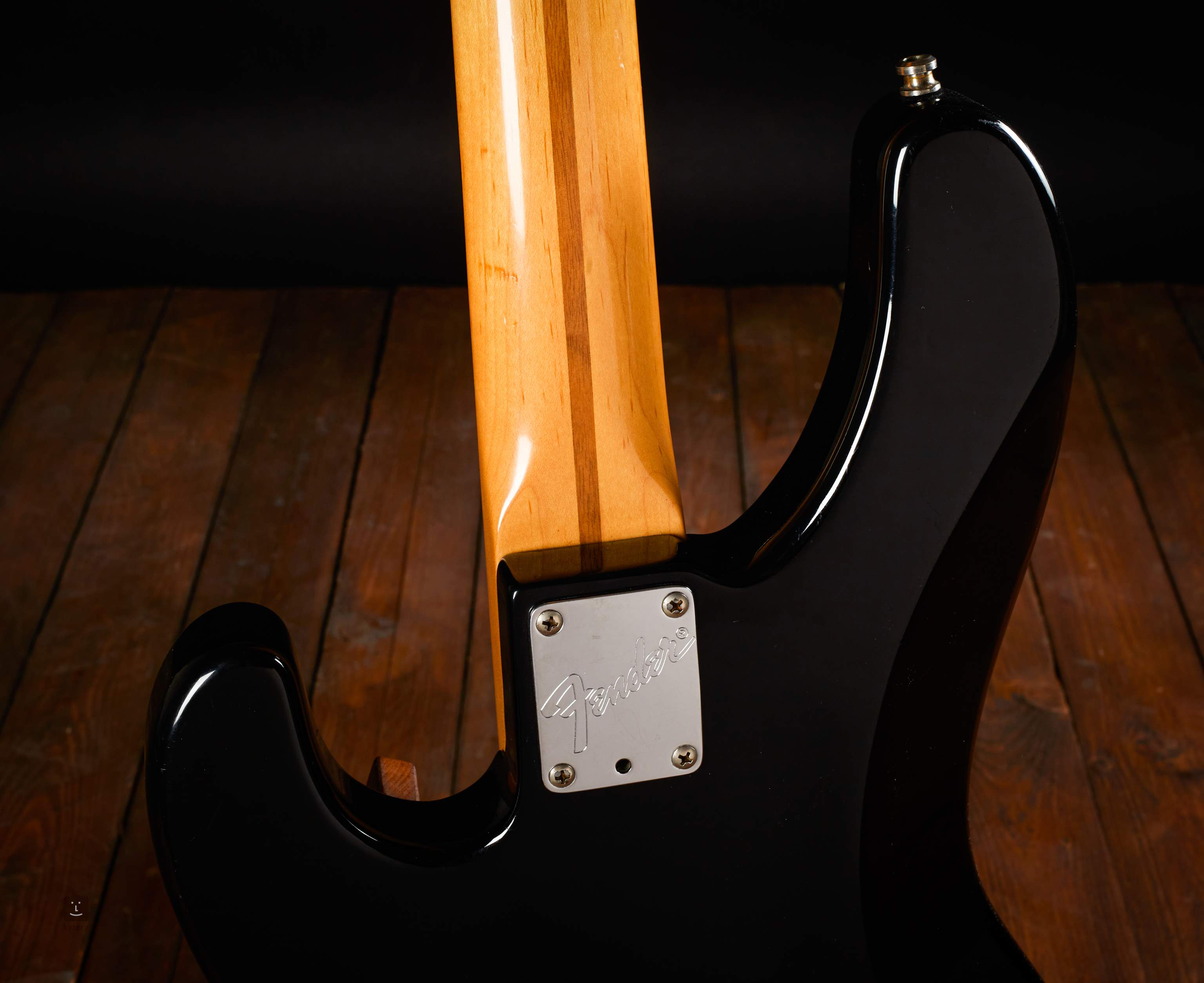 FENDER 1989 American Standard Jazz Bass Longhorn Electric Bass Guitar