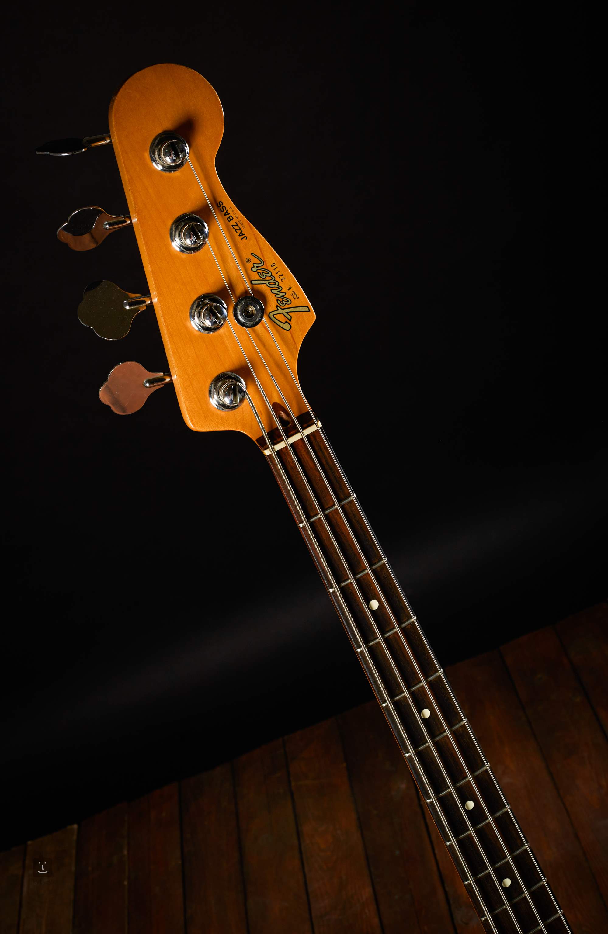 FENDER 1989 American Standard Jazz Bass Longhorn Electric Bass Guitar
