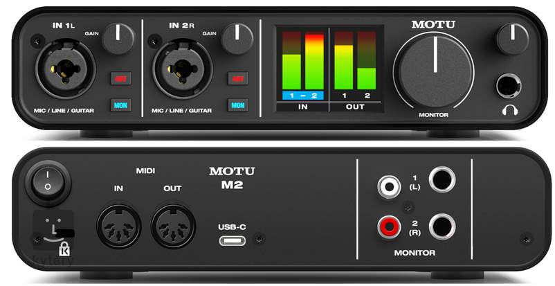 MOTU M2 Audio Interface 