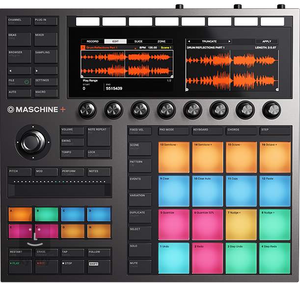 NATIVE INSTRUMENTS Maschine+ MIDI Controller, Groove Software