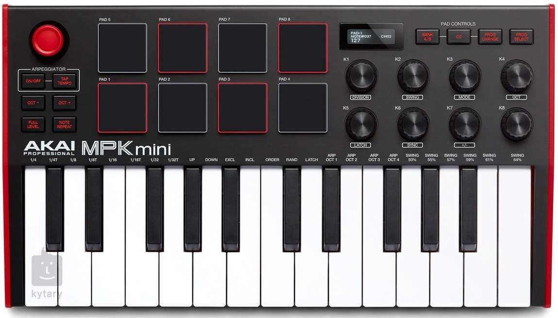 akai mpk mini mk3 used