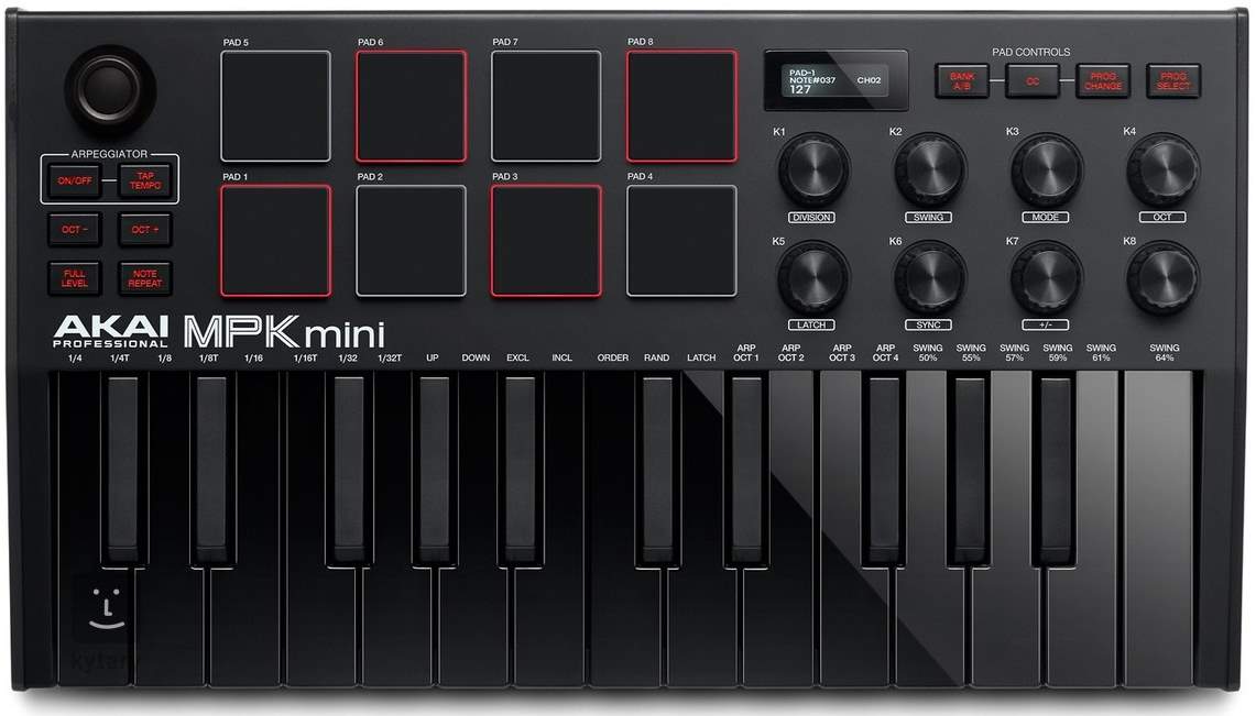AKAI MPK mini MK3 Black USB/MIDI Keyboard