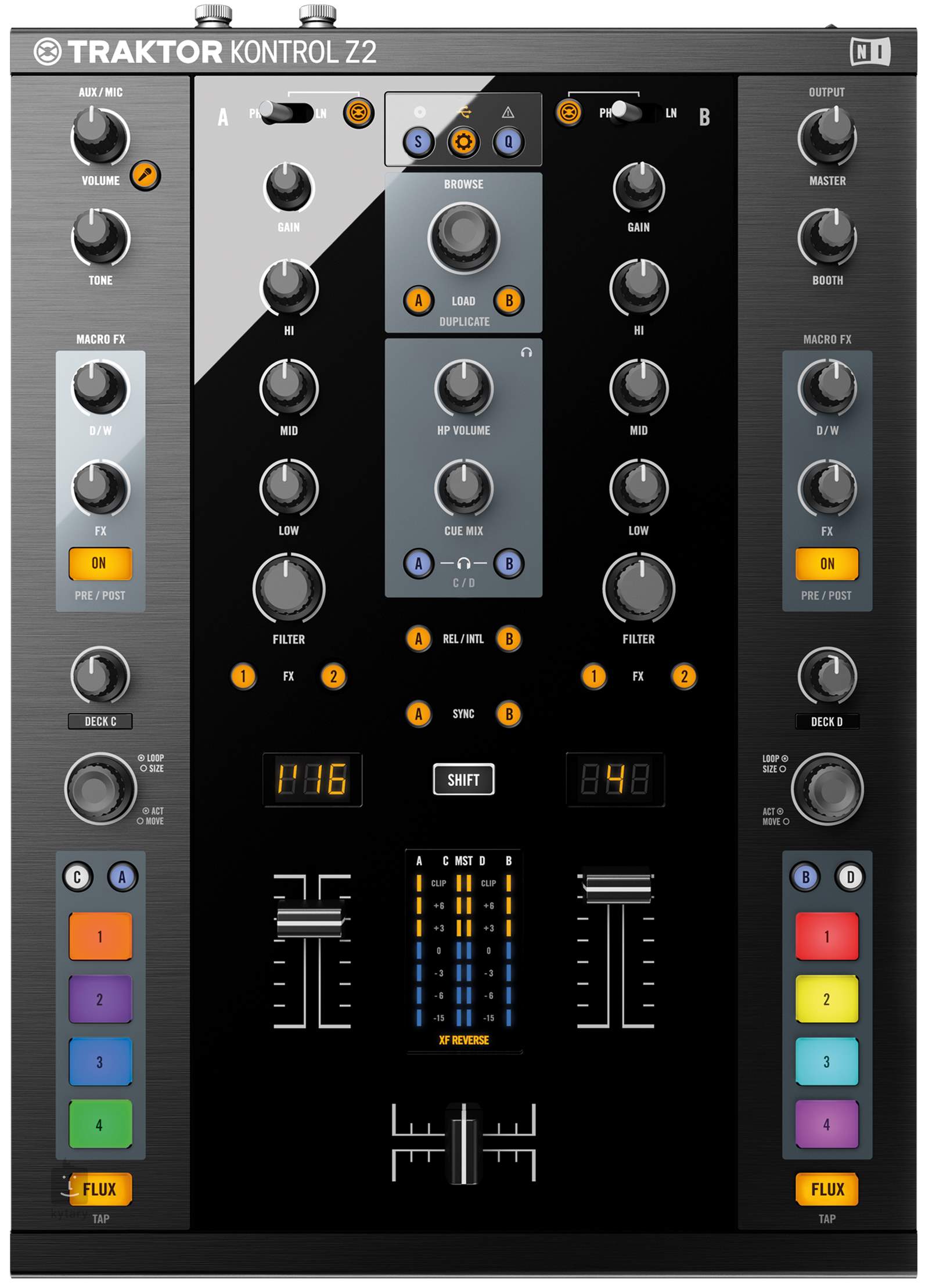 【 大感謝セール】 NATIVE INSTRUMENTS TRAKTOR KONTROL Z2 - DJ機器