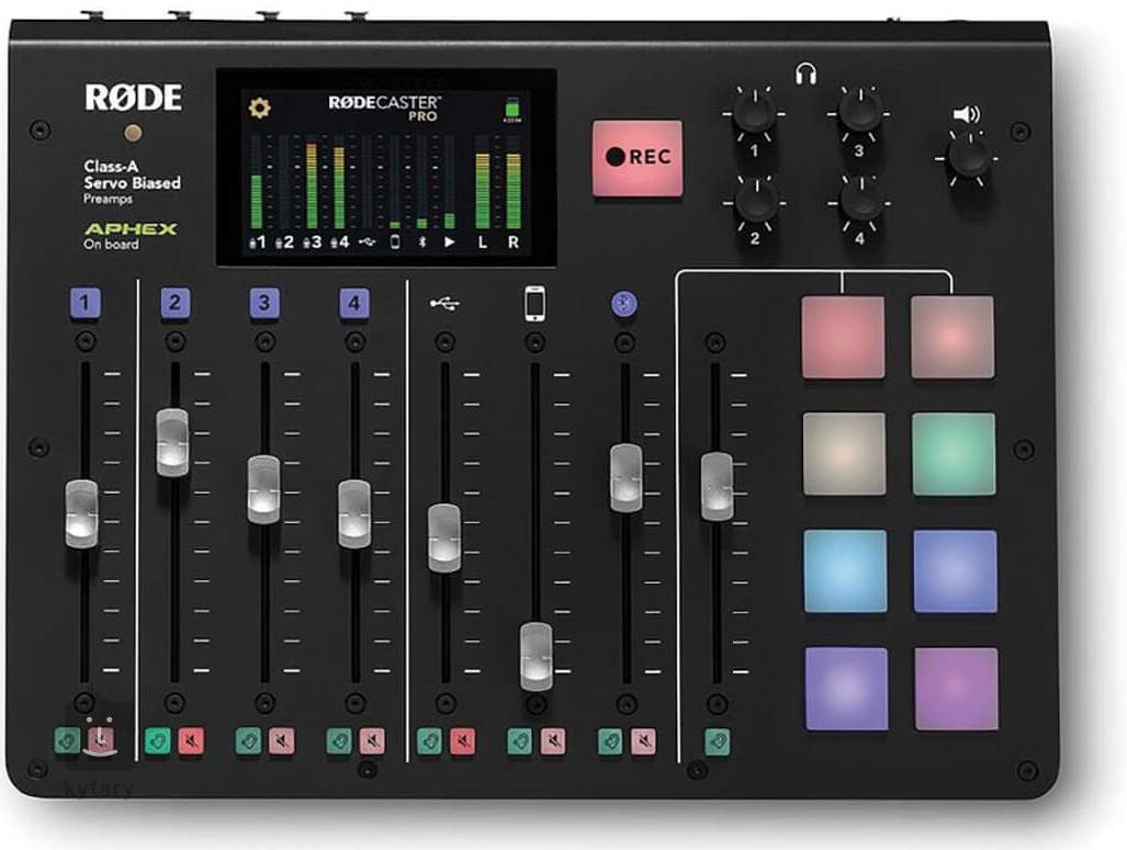 RODE RodeCaster Pro (opened) Audio Recorder Kytary.ie